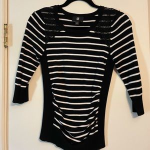 Small striped sweater